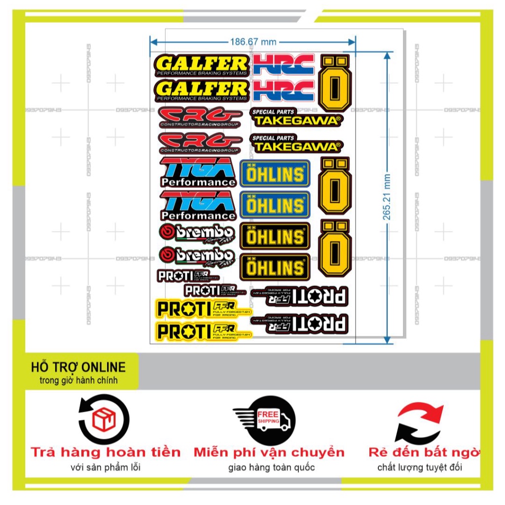 25 LOGO STICKER TRANG TRÍ XE MÁY 05 - DUNG DECAL