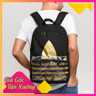 ⚡️( FREESHIP ) Balo Adidas Originals ADICOLOR LARGE TREFOIL CLASSIC BACKPACK - FT8913 / Ảnh Thật / Hàng Có Sẵn