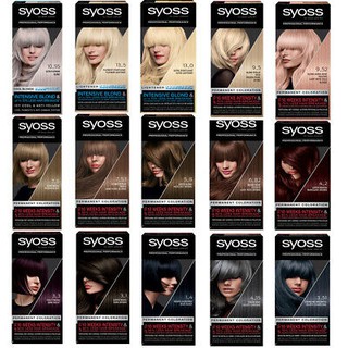 [Đủ màu] Syoss Thuốc nhuộm tóc phủ bạc – Nội địa Đức