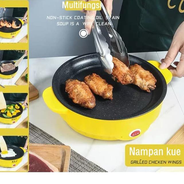 Chảo Nướng Bbq Đa Năng 22cm Thiết Kế Mới Theo Phong Cách Hàn Quốc