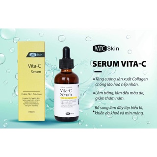 Serum Vitamin C MTC Skin 60ml (Cam kết chính hãng)