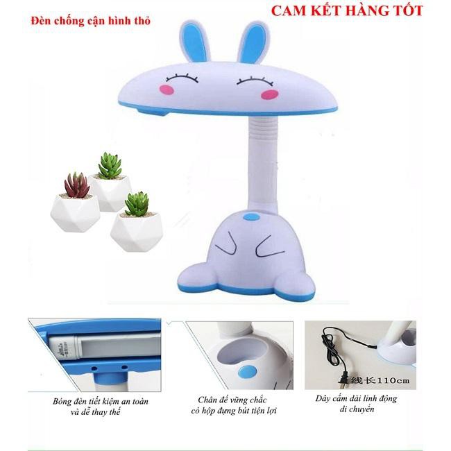 Đèn Học Chống Cận Hình Thỏ Cho Bé