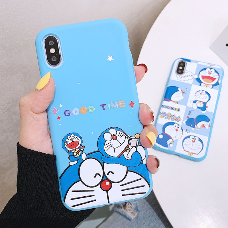 Ốp Điện Thoại Hình Doraemon Cho Iphone 11 12 Mini Pro Max Se 2020 X Xr Xs Max 7 8 Plus 5s 5 Se 6 6s 7 8 Plus