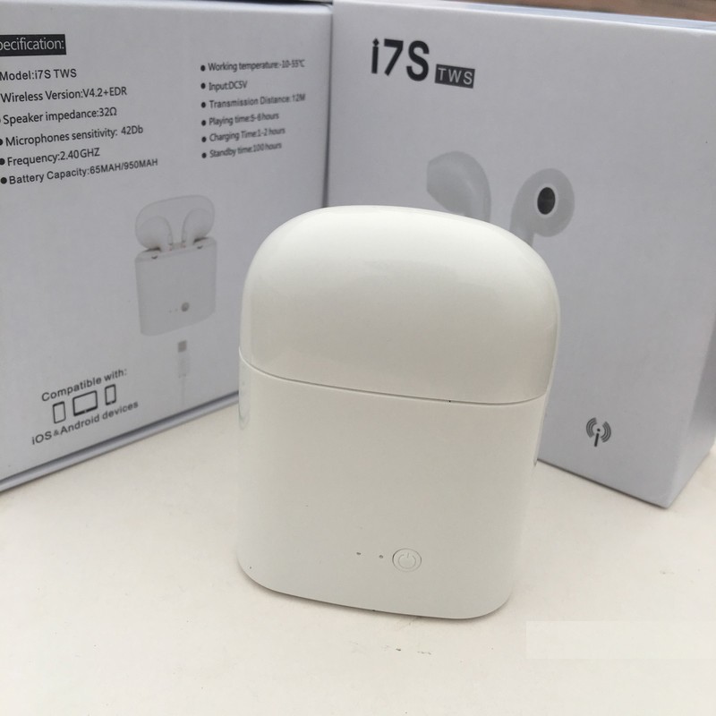 Tai nghe bluetooth I7S Loại 1 Âm Thanh Cực Hay (BH 3 tháng)(Miễn Phí Toàn Quốc)