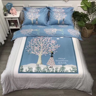 Set chăn ga gối cotton 100% (ib chọn mẫu)