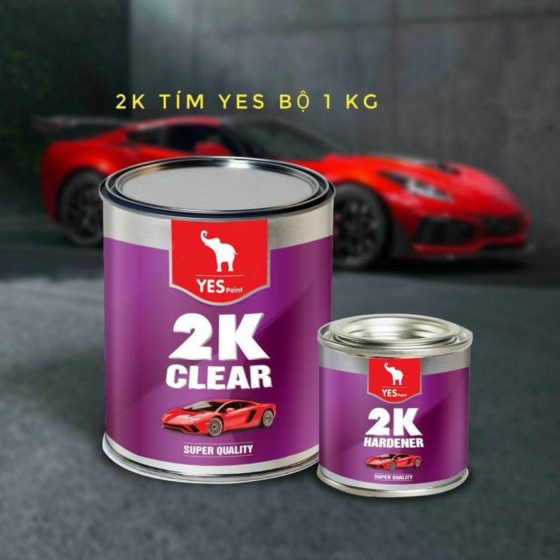 SƠN PHỦ BÓNG 2K YES TÍM