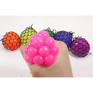 [răng khểnh]Combo 5 Quả Trứng Lưới - Stress Ball[móc khóa]