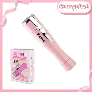 KEMEI máy cạo lông của phụ nữ Nhỏ và di động triệt lông nách, lông mu, lông bikini, tay và chân máy triệt lông vĩnh viễn