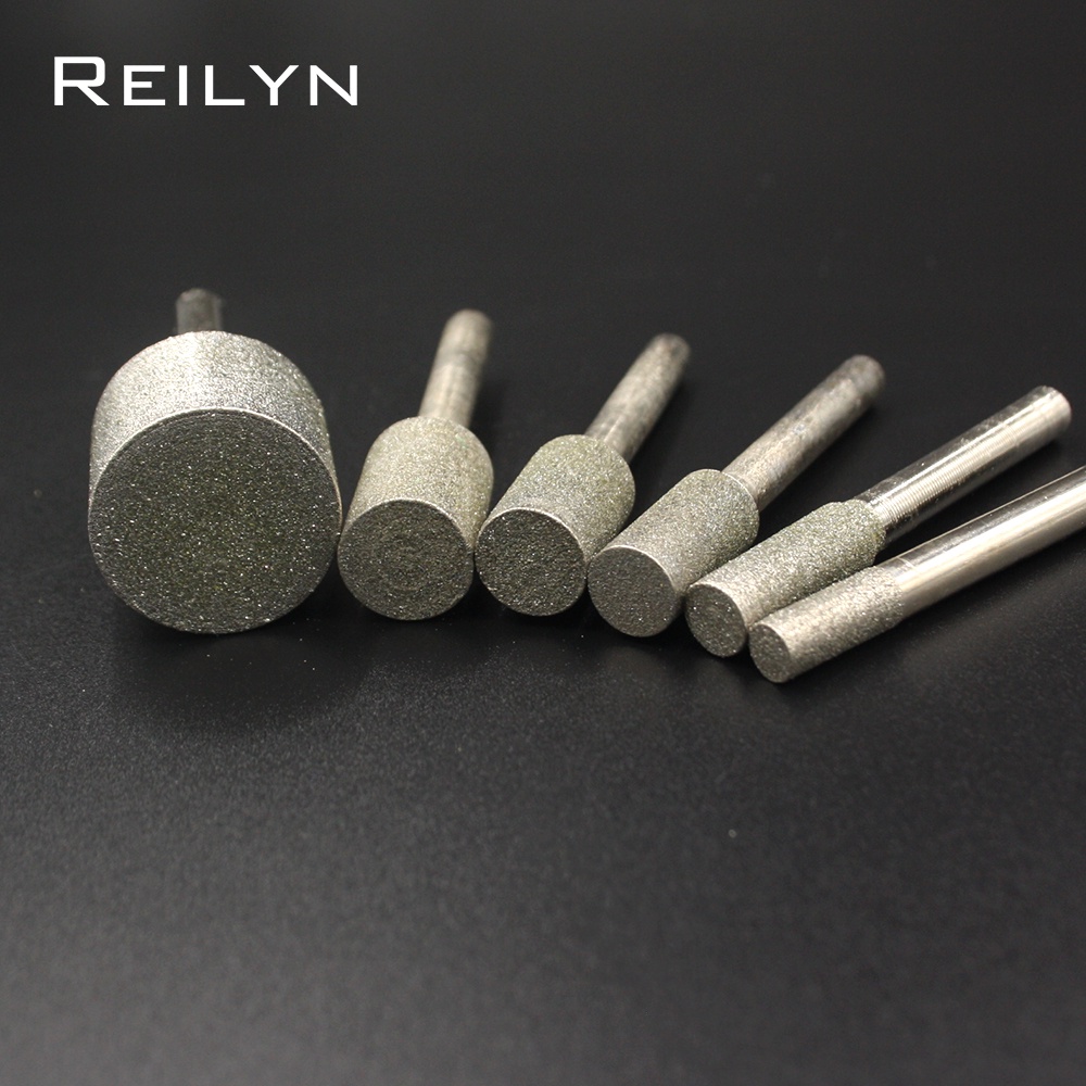 120# Đầu Mài Kim Cương 6mm 6mm-30mm Chuyên Dụng