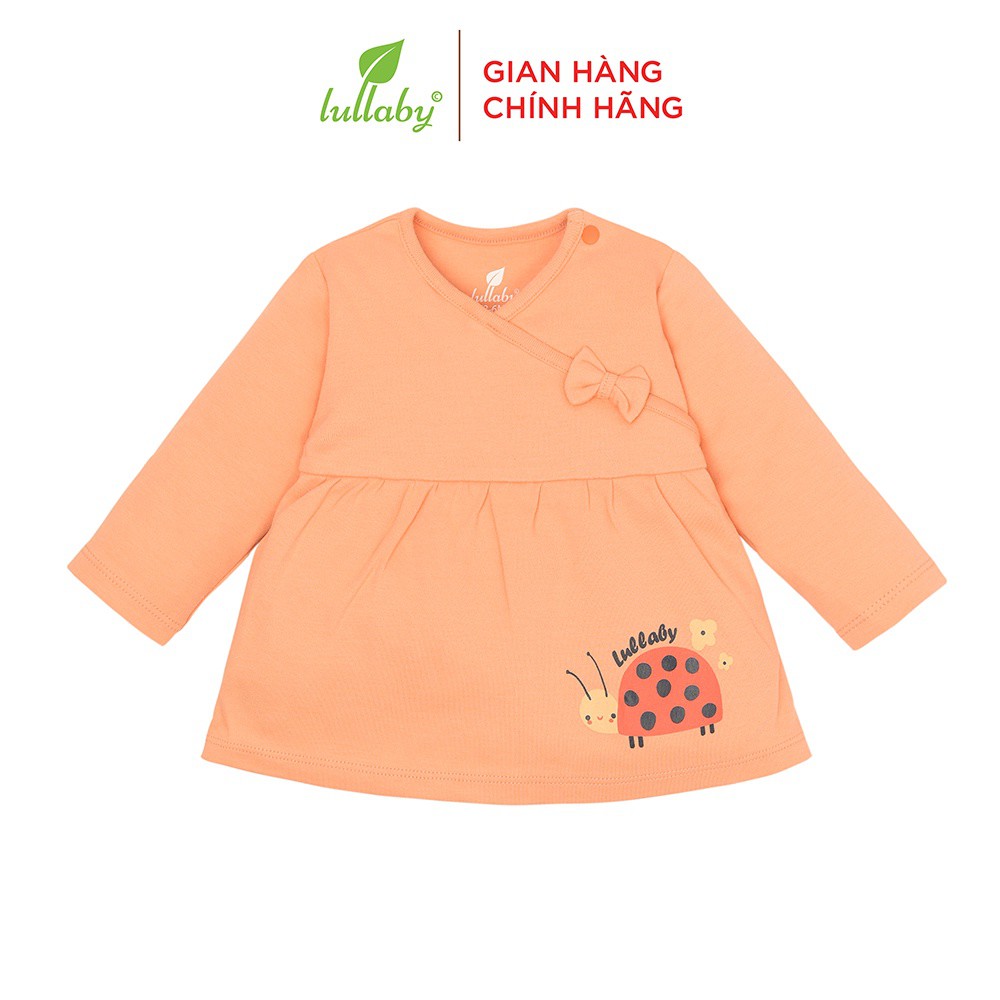 LULLABY - Áo bé gái chữ A cổ tim - NH675P