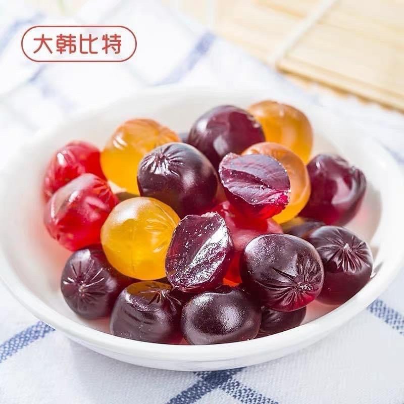 [Đủ 4 Vị] Kẹo dẻo nhân trái cây tươi Top Fruit COWWY BX Meal / Kas Diary Bịch 320g - Hồng Kông