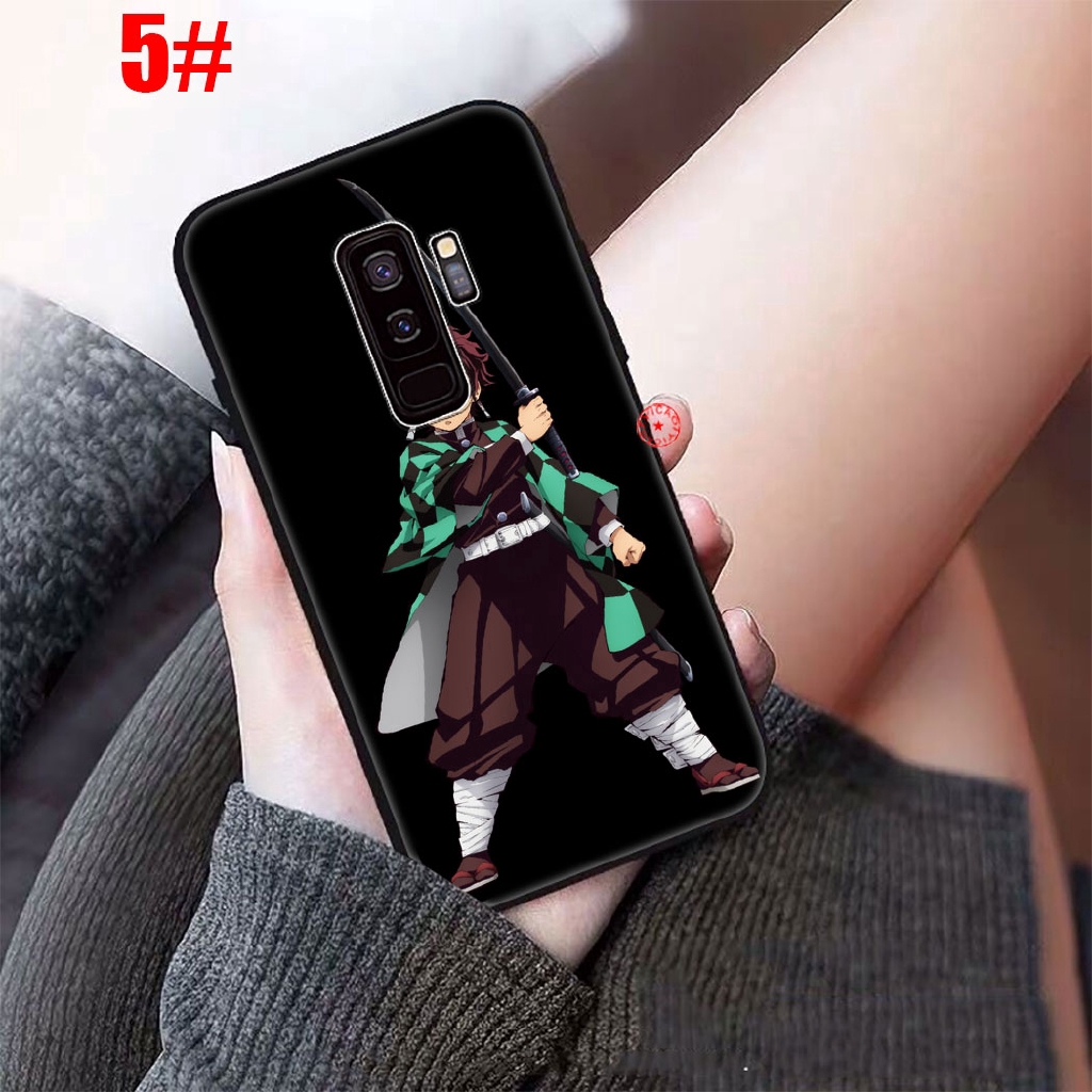 Ốp điện thoại silicone mềm họa tiết Kimetsu No Yaiba cho Samsung Galaxy S6 S7 Edge S8 S9 S10 Plus S10E AC100