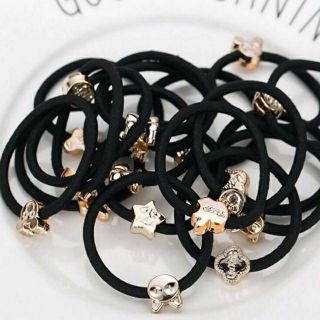 Chun buộc tóc co dãn, dây buộc tóc co dãn siêu bền