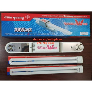 Bộ đèn dài Doublewing 2x36w Điện Quang