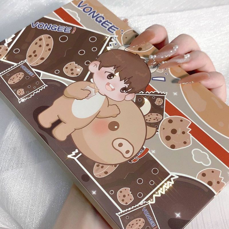 Mẫu mắt 18 ô bingbing nhũ mix lì đáng yêu trẻ trung | BigBuy360 - bigbuy360.vn