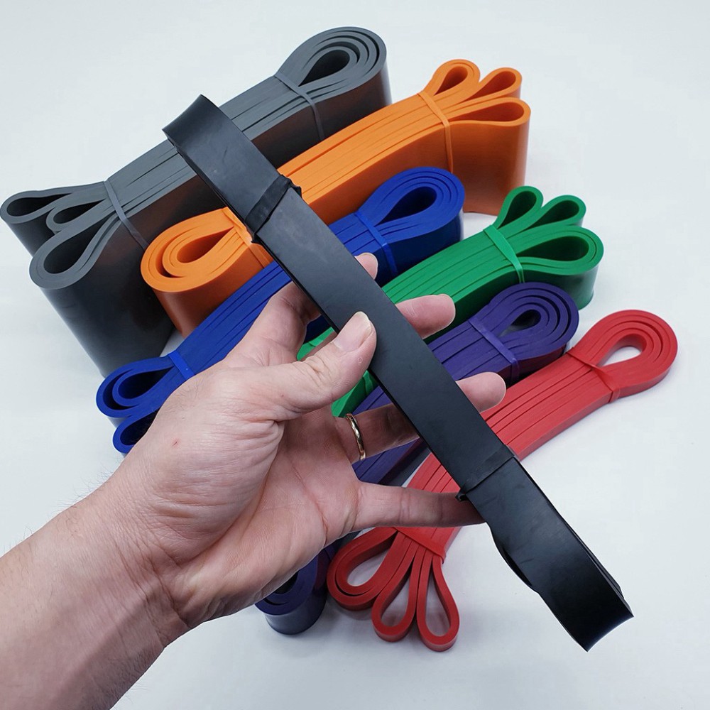 Dây Kháng Lực , Dây Cao Su Kéo Đàn Hồi Co Giãn Tập GYM power band , YOGA , FITNESS
