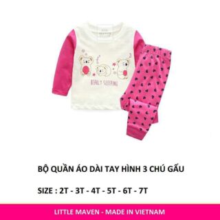 Combo 2 bộ little bé gái 300K