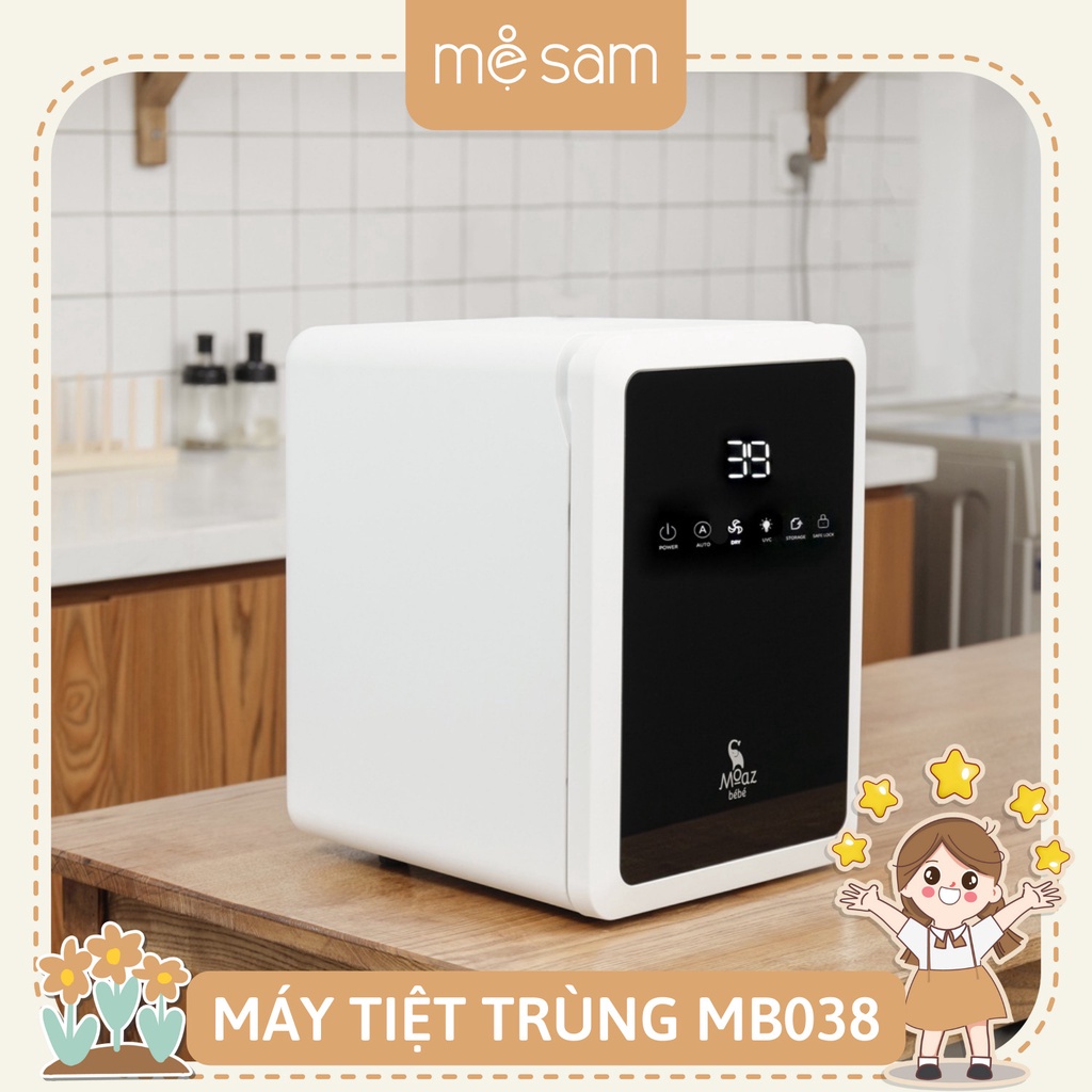 MÁY TIỆT TRÙNG SẤY KHÔ TIA UVC VÀ BẢO QUẢN BÌNH SỮA MB038