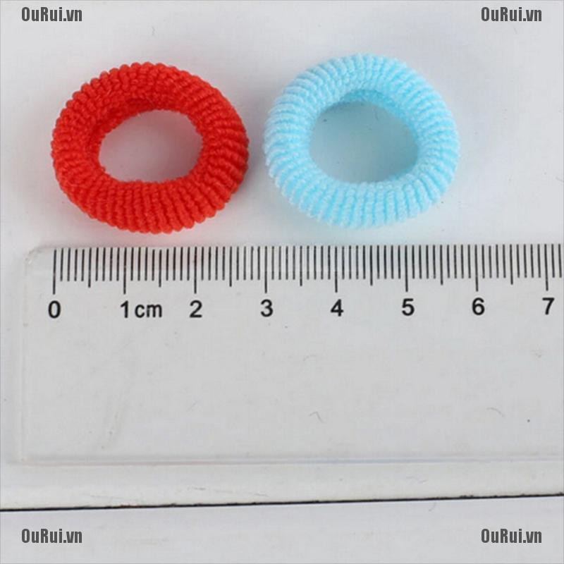 Set 90 Dây Cột Tóc Co Giãn Xinh Xắn Cho Bé Gái