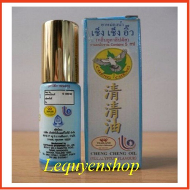 [COMBO] 12 Chai Dầu Gió Dạng Lăn Cheng Cheng Oil 5ml Thái Lan