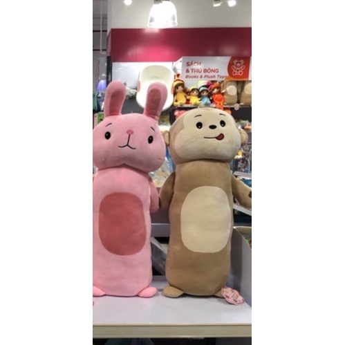 Thú nhồi bông 4 chiều , mềm , êm ái 60cm