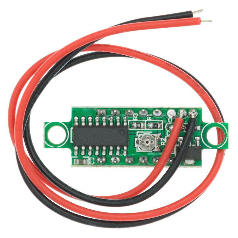 Vôn Kế Kỹ Thuật Số Mini 0.28 Inch 2.5V-40V 5V 9V 12V 24V