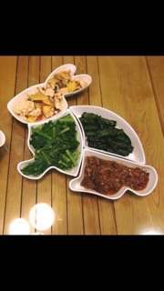 Đĩa con thỏ bát tràng