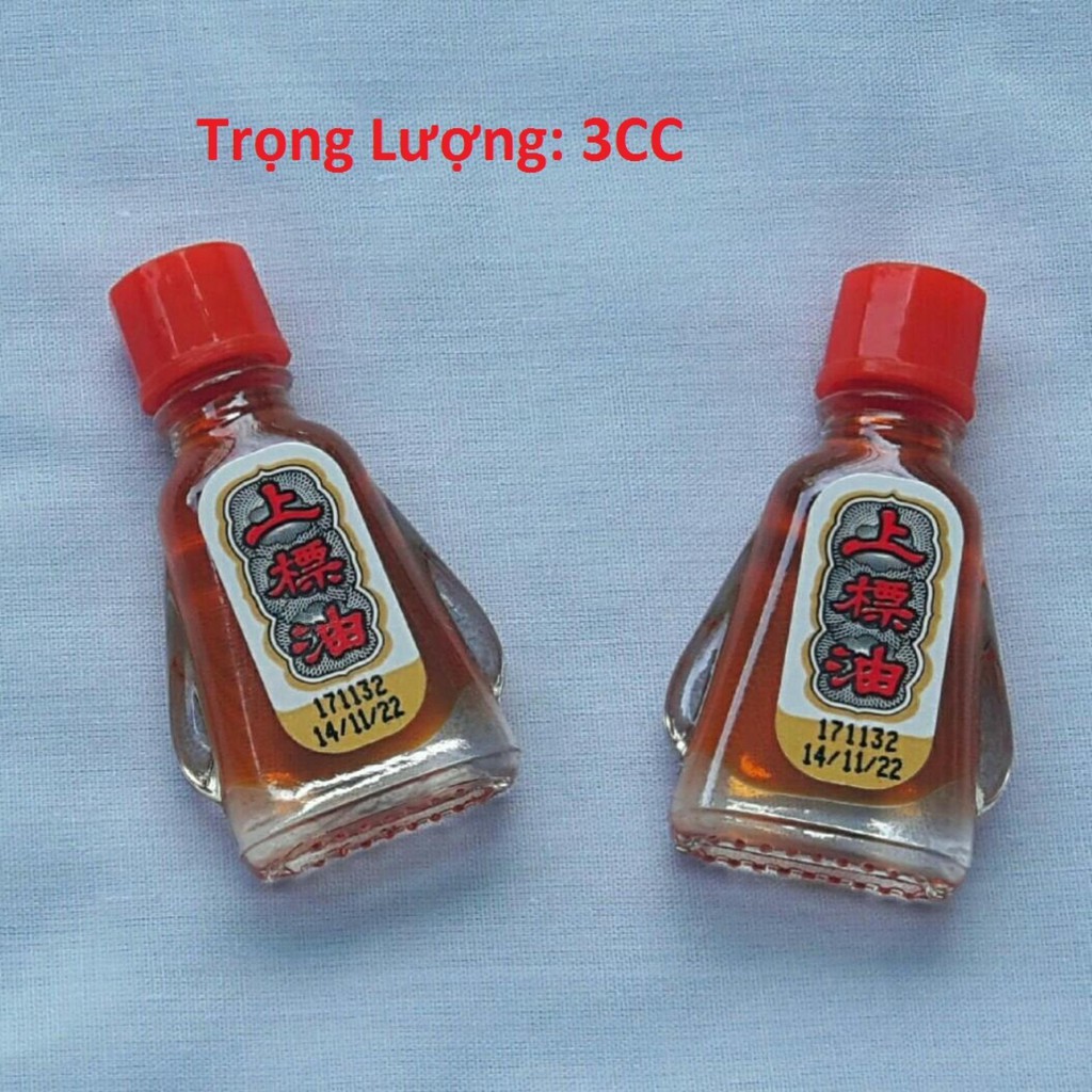 02 chai Dầu Thái lan Siang Pure Oil 0.5ml (3cc)Thái Lan