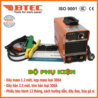 Máy hàn điện tử mini BTEC MMA-200ES | Có đồng hồ | Phiên bản giới hạn 2020