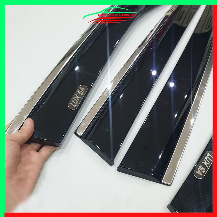 Vè che mưa cho xe ô tô Vinfast Lux SA 2019-2022 chỉ inox cao cấp