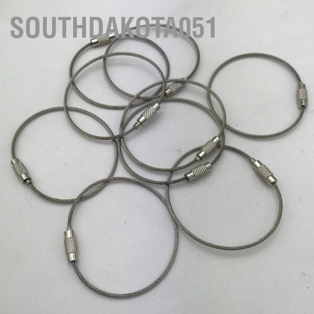 Southdakota051 High Strength Stainless Steel Wire Cable Chain Cord Necklace Jewelry