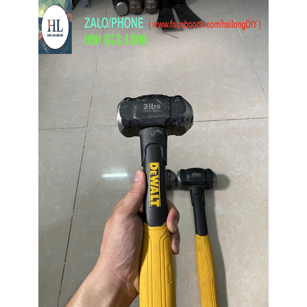 Búa đóng đinh Dewalt 1.1kg