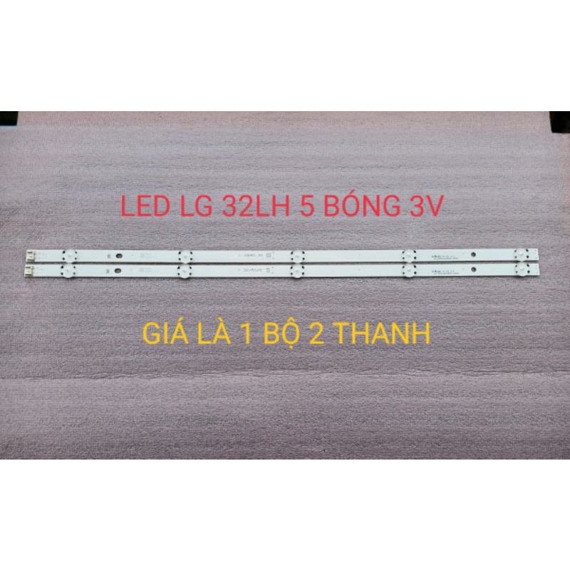 BỘ LED TIVI LG 32LH51_HD 32LF510D MỚI 100% , BỘ 2 THANH MỖI THANH 5 BÓNG 3V. SSC_32INCH_HD_REV05_150925