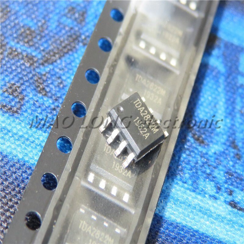 Set 10 Linh Kiện Điện Tử TDA2822M SOP8 3V 6V 9V 12V 15V TDA2822 SOP SMD 2282M SOP8