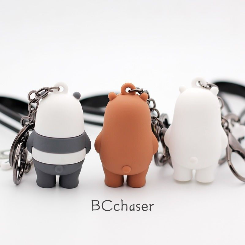 Móc khoá hình gấu hoạt hình dễ thương