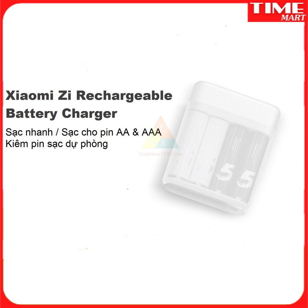 Pin AAA Xiaomi Zi7 sạc được nhiều lần chính hãng. Tuổi thọ cao