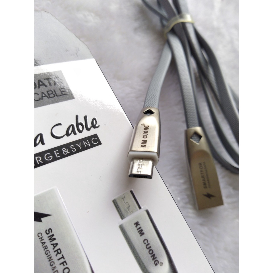 Dây Cáp Sạc IP Micro USB Kim cương Sạc Nhanh s36 2.4A QC3.0 Cho  Android