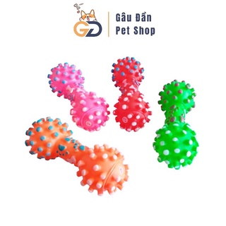 Đồ chơi cho chó mèo - đồ chơi tạ gai cho chó mèo
