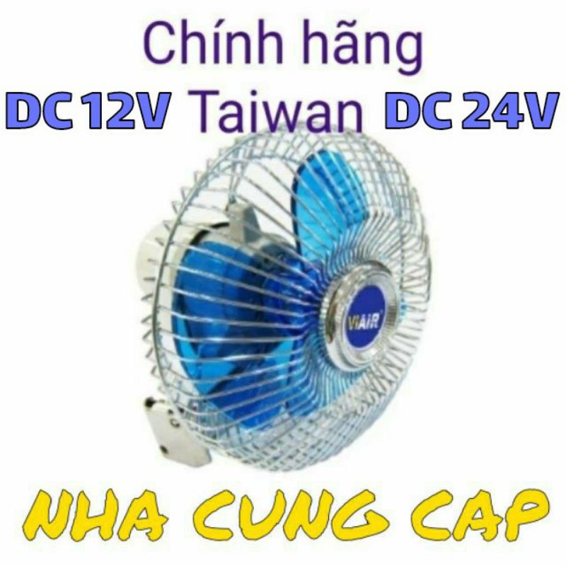 QUẠT ÔTÔ TAIWAN DC 12V, 24V