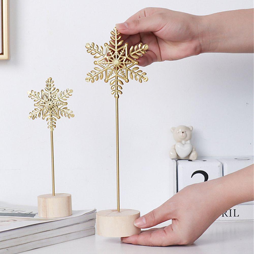 Phụ Kiện Trang Trí Bàn Hình Bông Tuyết Phong Cách Bắc Âu|Đồ trang trí Tượng Nghệ Thuật Độc Đáo Sáng Tạo