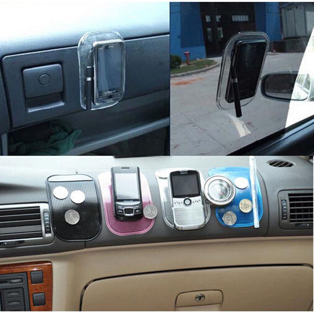 Tấm Lót Ma Thuật Chống Trượt Tiện Lợi Giữ Điện Thoại Trong Xe Hơi