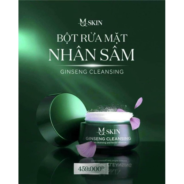 Bột Rữa Mặt Mq Skin Chính Hãng