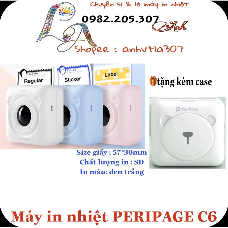 {hàng sẵn}Máy in nhiệt mini