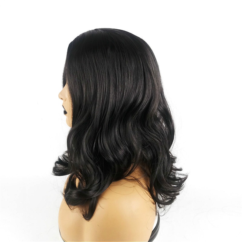 Bộ Tóc Giả Dài Uốn Xoăn Nhuộm Màu Thời Trang Cho Nữ