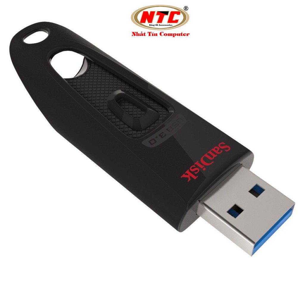 USB 3.0 SanDisk Ultra CZ48 32GB 100MB/s (Đen) - Nhất Tín Computer