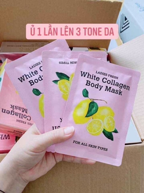🍋 (TRẮNG THẬT TRẮNG NHANH) 🍋 Ủ trắng chanh body lemon, không bị kích ứng da 💯 | BigBuy360 - bigbuy360.vn