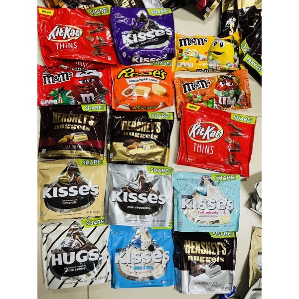 Kẹo socola hershey's kisses 283-303g của Mỹ