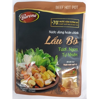  Nước dùng hoàn chỉnh Lẩu Bò Barona 