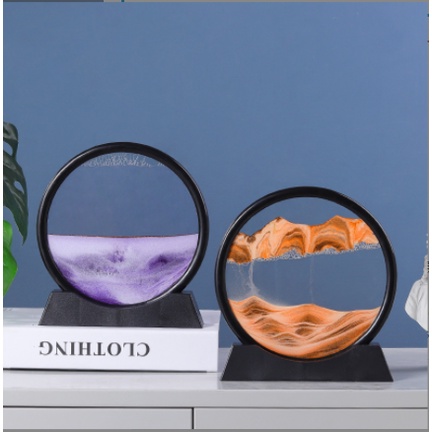 Tranh cát chảy 3D tạo hình nghệ thuật. Trang trí decor bàn làm việc CỠ LỚN