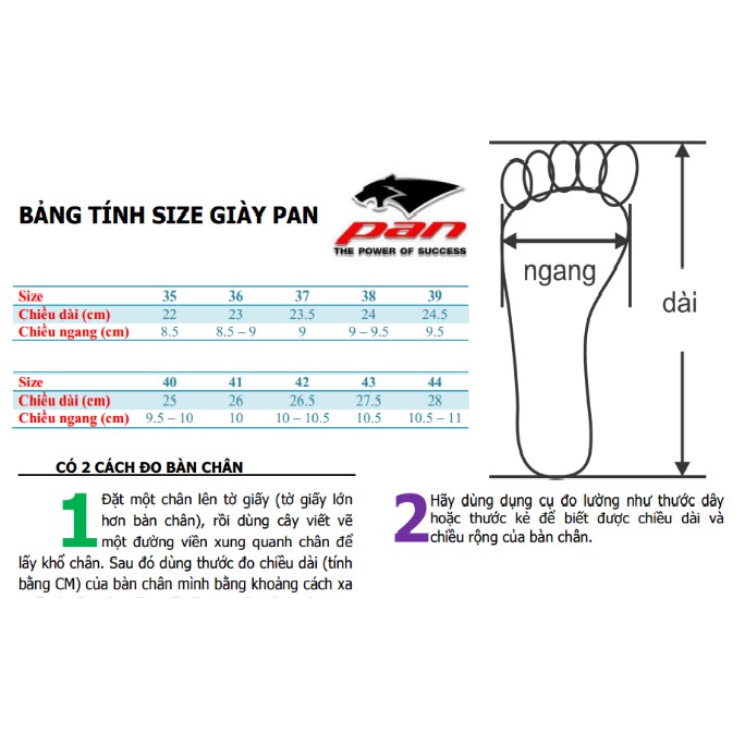 Giày bóng đá Pan Thái chính hãng đế TF [Tặng Vớ + Túi Rút]